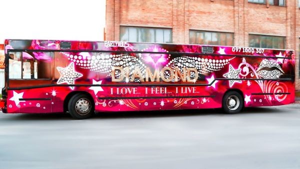 369 Автобус Пати бас Diamond Party Bus на детский день рождения 3Q4E