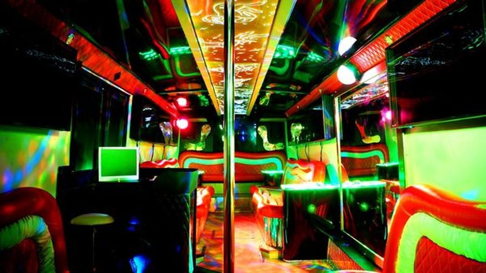 392 Автобус Пати бас Party Game Bus Infinity на день рождения детей lY84