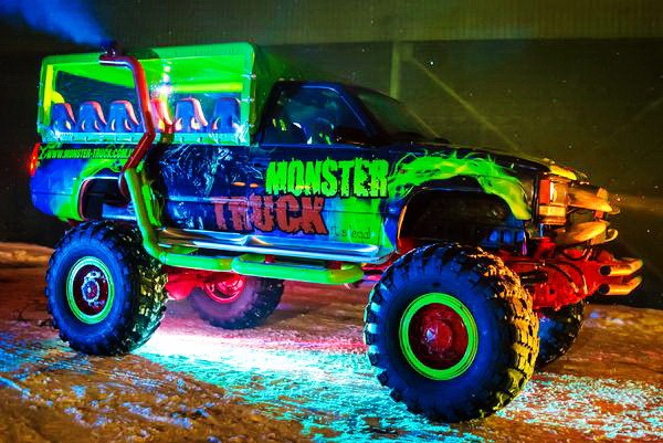 069 Party Bus Monster truck пати бас на детский день рождения 34ne