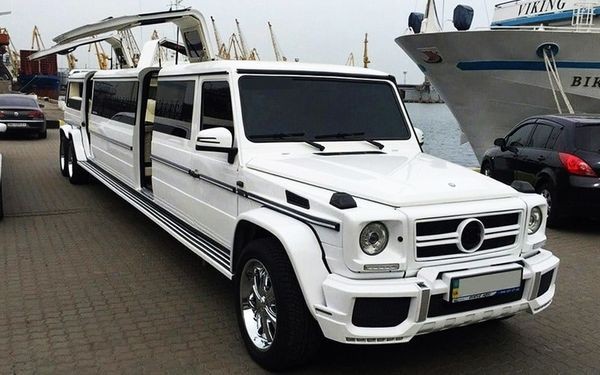 001 Лимузин кубик Mercedes G-class Gelandewagen 3DKj