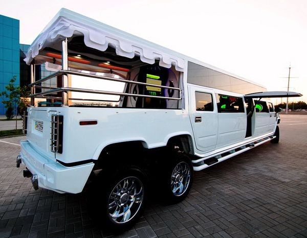 019 Лимузин Mega Hummer H2 белый на свадьбу l4e2