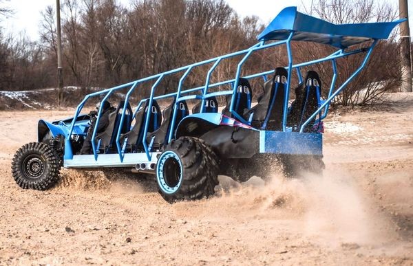 396 Party Bus Monster Buggy пати бас на день рождения ldZJ