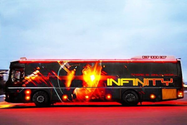 392 Автобус Пати бас Party Game Bus Infinity на день рождения детей lY84