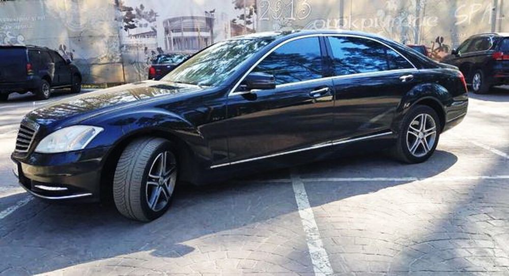 091 Vip-авто Mercedes-Benz W221 S500 black jyMz