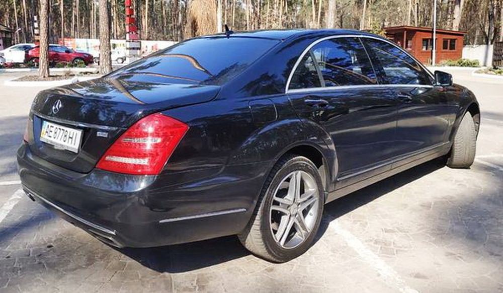 091 Vip-авто Mercedes-Benz W221 S500 black jyMz