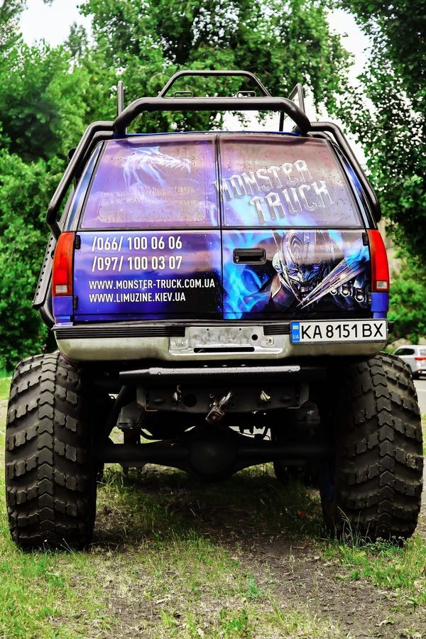 077 Monster Truck «Transformer» на детский день рождения l7Er