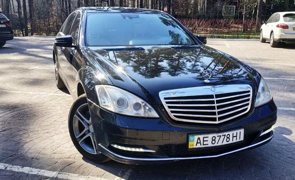 091 Vip-авто Mercedes-Benz W221 S500 black jyMz