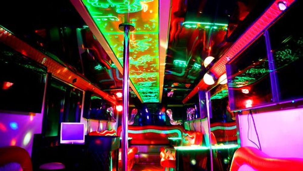 392 Автобус Пати бас Party Game Bus Infinity на день рождения детей lY84