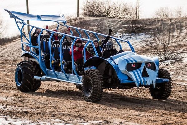 396 Party Bus Monster Buggy пати бас на день рождения ldZJ
