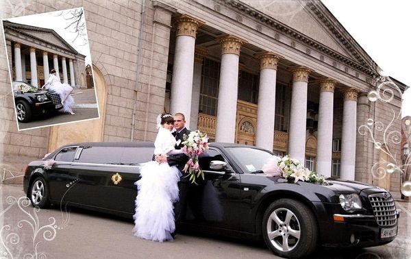 016 Лимузин Chrysler 300C черный на свадьбу jqP2