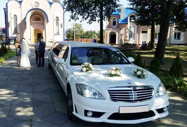 029 Лимузин Mercedes-Benz W221 S63 белый на свадьбу 2LDo