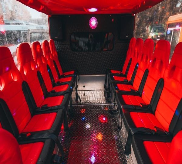 073 Party Bus Monster truck пати бас на день рождения детей j01A
