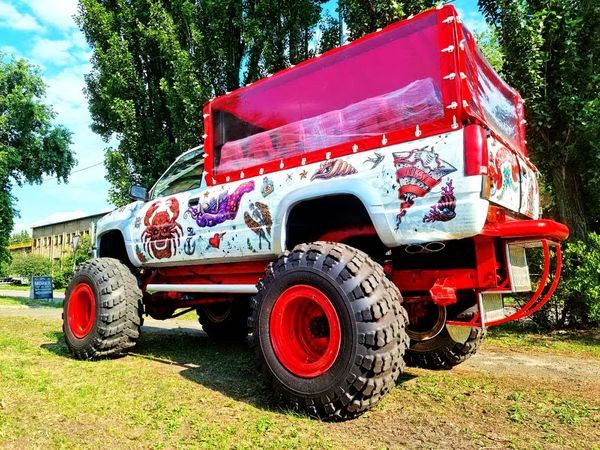 073 Party Bus Monster truck пати бас на день рождения детей j01A