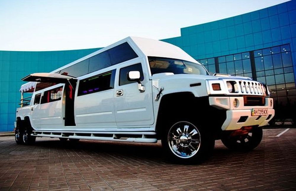 019 Лимузин Mega Hummer H2 белый на свадьбу l4e2
