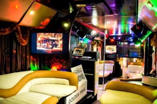 064 Автобус Party Bus Golden Prime на детский день рождения jvPq
