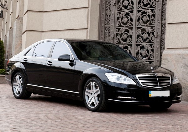 092 Vip-авто Mercedes-Benz W221 S500L black на свадьбу 2ov4