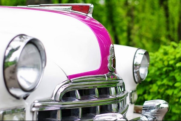 203 Ретро автомобиль ZIM GAZ-12 cabrio на свадьбу съемки 2bPA