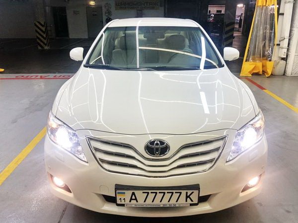 155 Toyota Camry белая V40 авто на свадьбу 34Eg