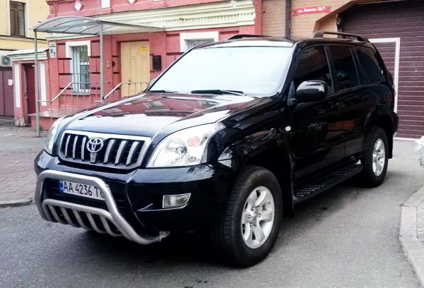 230 Внедорожник Toyota Prado на свадьбу laRD