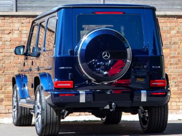 093 Mercedes Benz AMG G63 оригинал синий 3Qv1