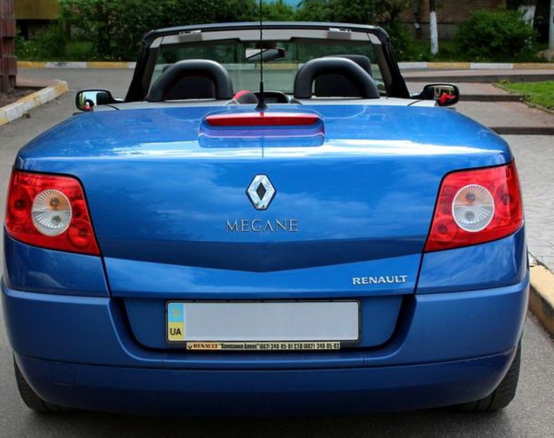 227 Кабриолет Renault Megane синий на свадьбу съемку jv8O
