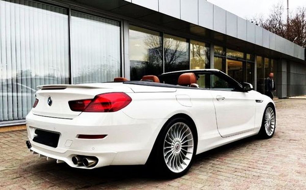 010 BMW ALPINA B6 белый кабриолет 2wdW