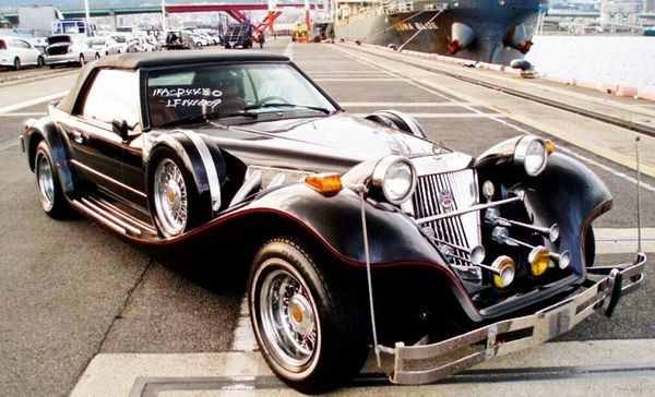 239 Ретро кабриолет белый Mitsuoka Dore 1993 год на свадьбу съемки jy7A