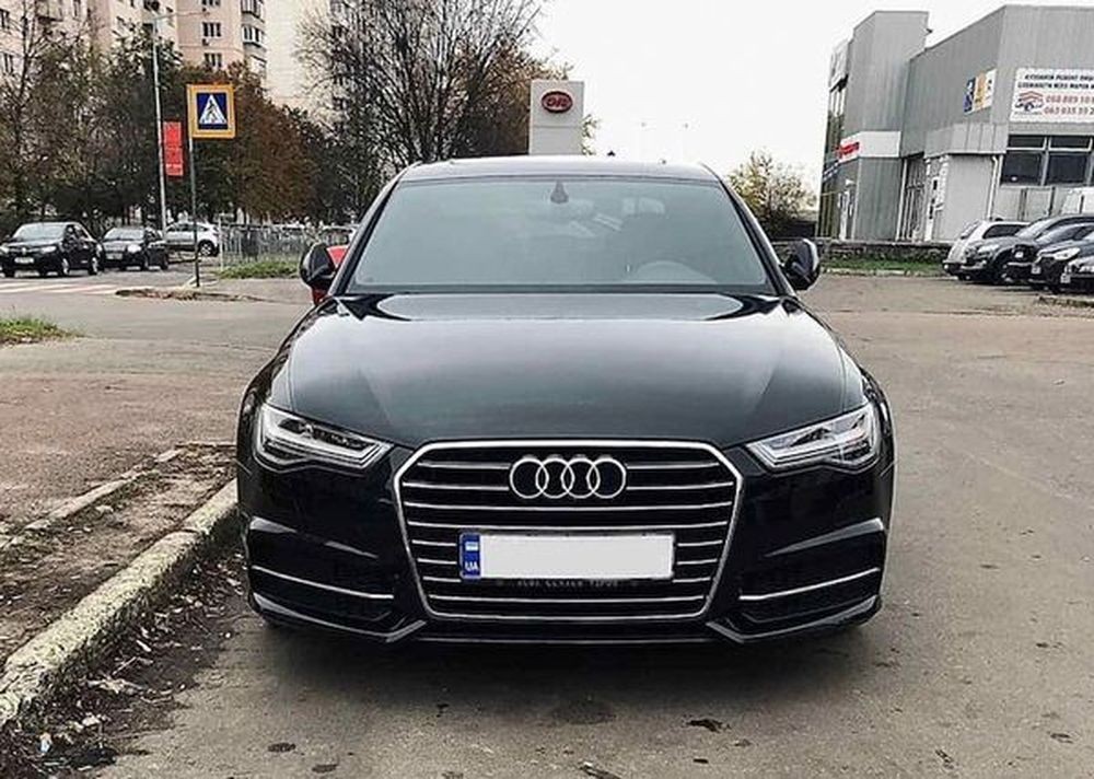123 AUDI A6 QUATTRO S Line 2016 черная авто на свадьбу 2LyK