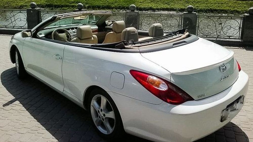 222 Toyota Solara белая 2NZp