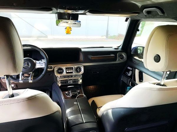 093 Mercedes Benz AMG G63 оригинал синий 3Qv1