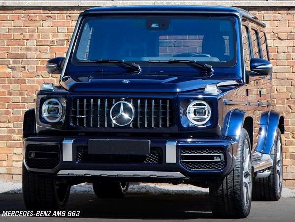 093 Mercedes Benz AMG G63 оригинал синий 3Qv1