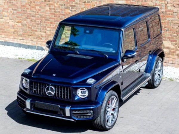 093 Mercedes Benz AMG G63 оригинал синий 3Qv1