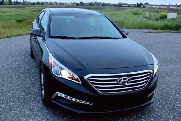 172 Hyundai Sonata черная авто на свадьбу 3KQX