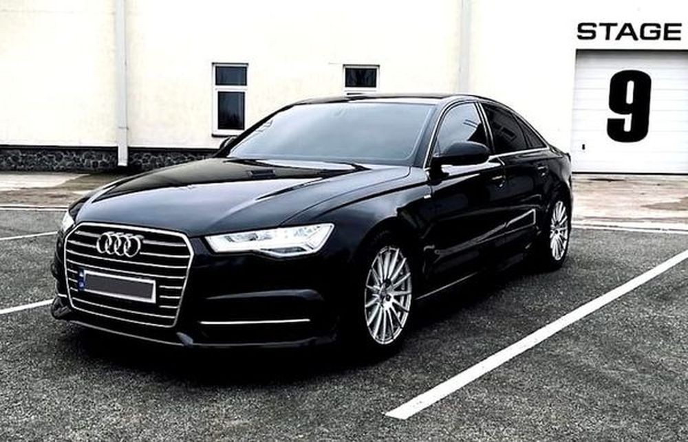 123 AUDI A6 QUATTRO S Line 2016 черная авто на свадьбу 2LyK
