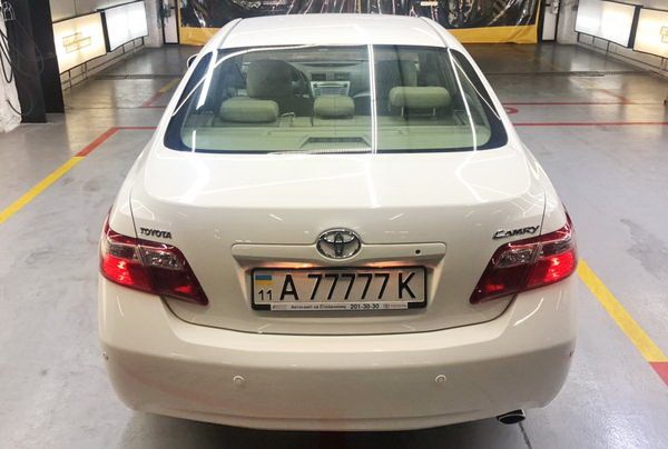 155 Toyota Camry белая V40 авто на свадьбу 34Eg