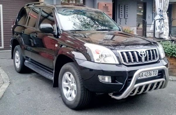 230 Внедорожник Toyota Prado на свадьбу laRD