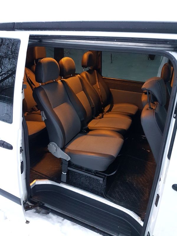 298 Микроавтобус Mercedes-Benz Vito белый на свадьбу 3QZd