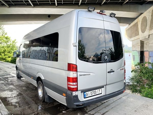 275 Микроавтобус Mercedes-Benz Sprinter VIP серебро на свадьбу 2Jbv