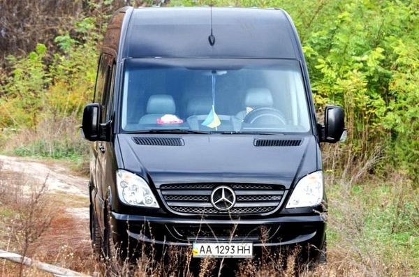 308 Микроавтобус Mercedes-Benz Sprinter черный на свадьбу lMbR