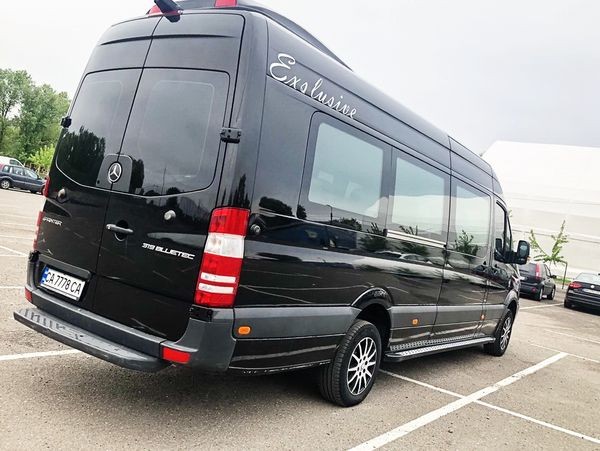 181 Микроавтобус Mercedes-Benz Sprinter черный VIP на свадьбу 2q04