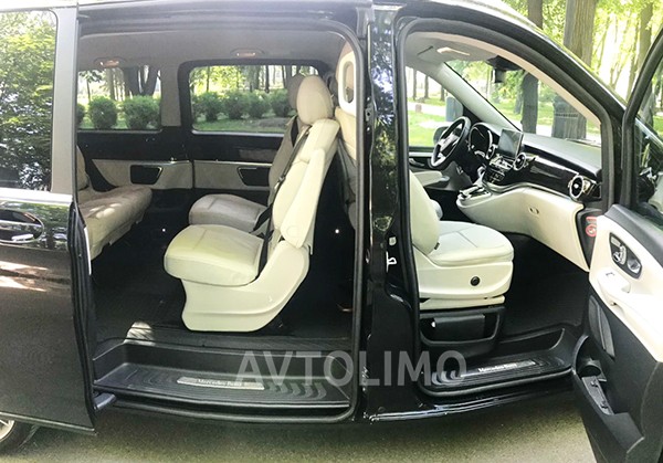 274 Микроавтобус Mercedes-Benz V-class на свадьбу 3OXL