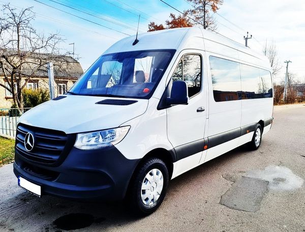 291 Микроавтобус Mercedes-Benz Sprinter 12 мест белый на свадьбу 3RPr