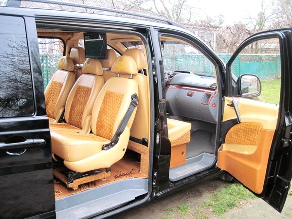 290 Микроавтобус Mercedes-Benz Vito Extra Long на свадьбу 2VBe