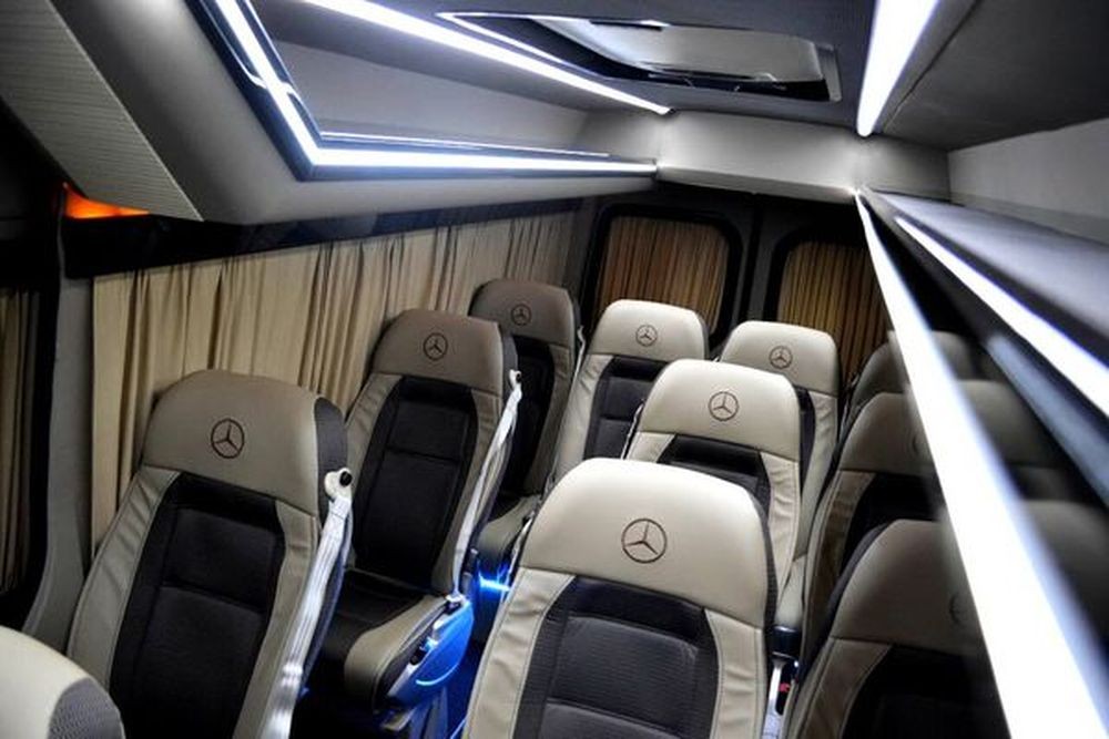 312 Микроавтобус Mercedes-Benz Sprinter на свадьбу l197