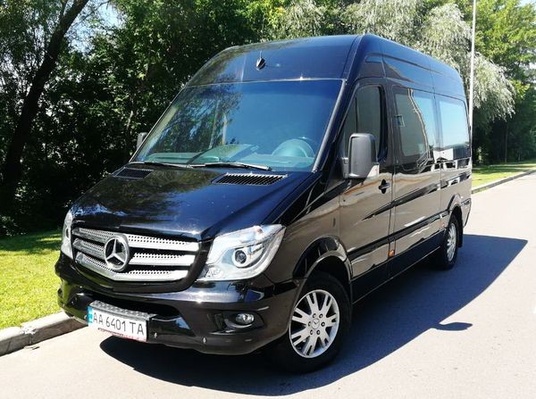 276 Микроавтобус Mercedes Sprinter черный VIP на свадьбу 2gQE