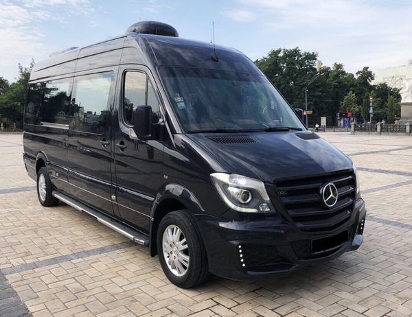 278 Микроавтобус Mercedes-Benz Sprinter черный VIP класса на свадьбу lo1B