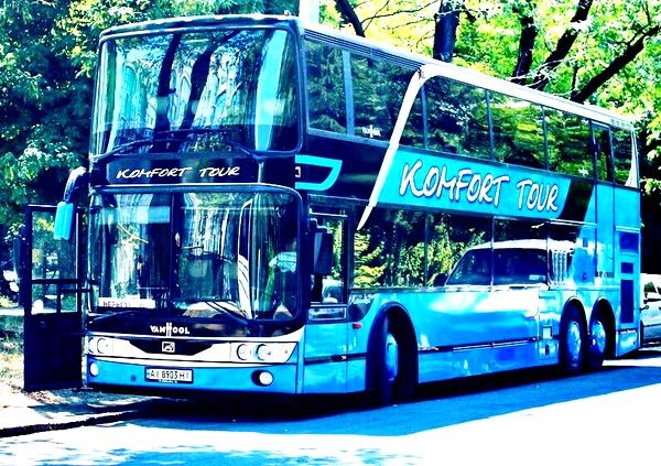 372 Автобус Van Hool 75 мест двухэтажный на свадьбу 3Dvo