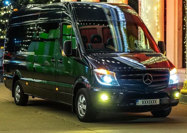 295 Микроавтобус Mercedes Sprinter черный VIP на свадьбу 2xzW