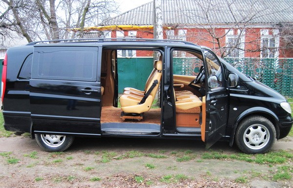 290 Микроавтобус Mercedes-Benz Vito Extra Long на свадьбу 2VBe