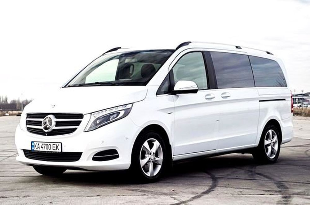 261 Mercedes-Benz V-class белый микроавтобус на свадьбу 2nvJ